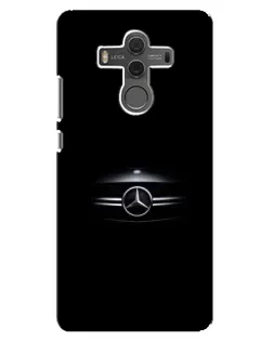 Чехол для Huawei Mate 10 с картинкой «Mercedes — абстрактные линии»