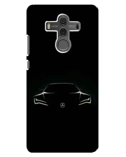 Чехол для Huawei Mate 10 с картинкой «Mercedes — силуэт авто» Чехол для Huawei Mate 10 с картинкой «Mercedes — силуэт авто»