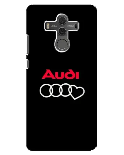 Чехол для Huawei Mate 10 с картинкой «Логотип Audi Heart»