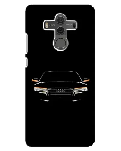 Чехол для Huawei Mate 10 с картинкой «Audi — ночной контур»