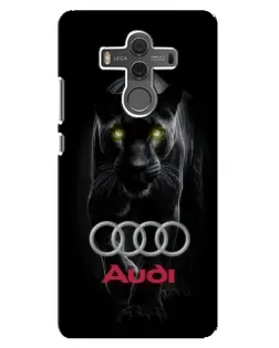 Чехол для Huawei Mate 10 с картинкой «Пантера и Audi»