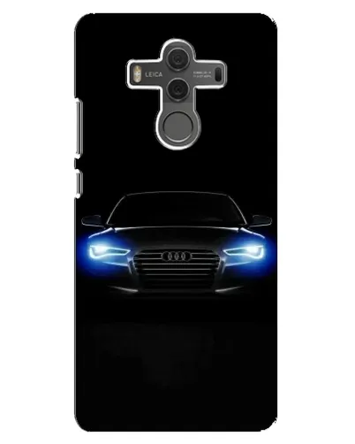 Чехол для Huawei Mate 10 с картинкой «Audi в неоне»
