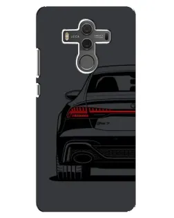 Чехол для Huawei Mate 10 с картинкой «Задняя часть Audi — арт»