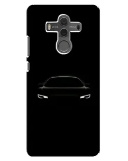 Чехол для Huawei Mate 10 с картинкой «Взгляд Audi в темноте»