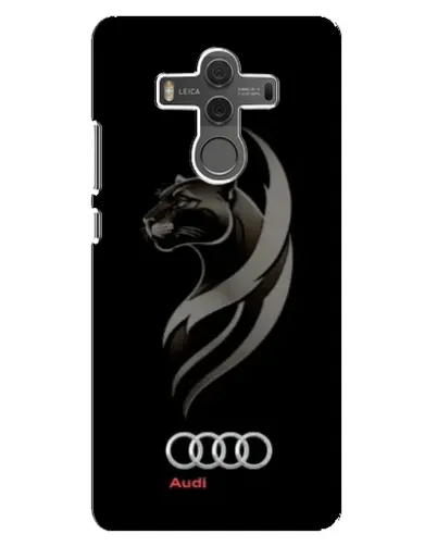 Чехол для Huawei Mate 10 с картинкой «Графика — пантера и Audi»