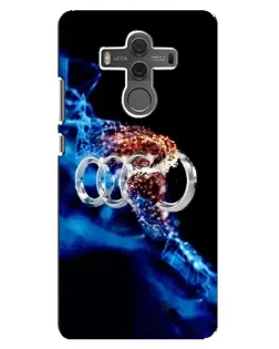 Чехол для Huawei Mate 10 с картинкой «Энергия лого Audi»