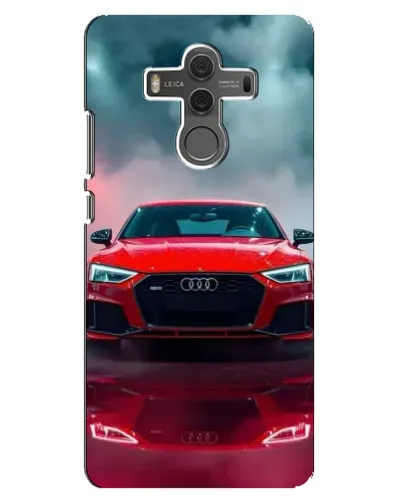 Чехол для Huawei Mate 10 с картинкой «Audi RS — красный стиль»