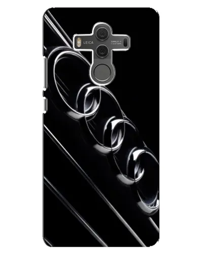 Чехол для Huawei Mate 10 с картинкой «Audi — абстрактные кольца»