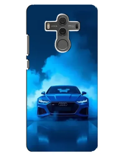 Чехол для Huawei Mate 10 с картинкой «Audi — голубая энергия»