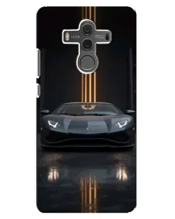 Чехол для Huawei Mate 10 с картинкой «Lamborghini золотые линии» Чехол для Huawei Mate 10 с картинкой «Lamborghini золотые линии»