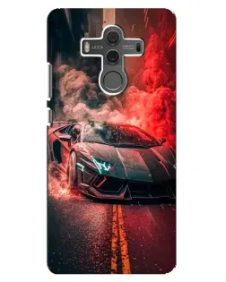 Чехол для Huawei Mate 10 с картинкой «Lamborghini красный дым» Чехол для Huawei Mate 10 с картинкой «Lamborghini красный дым»