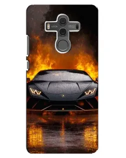 Чехол для Huawei Mate 10 с картинкой «Lamborghini в огне» Чехол для Huawei Mate 10 с картинкой «Lamborghini в огне»