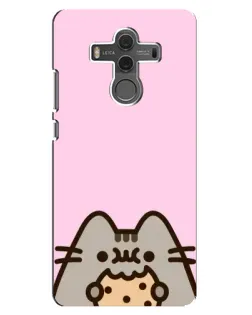 Чохол для Huawei Mate 10 з картинкою «Pusheen та печиво»