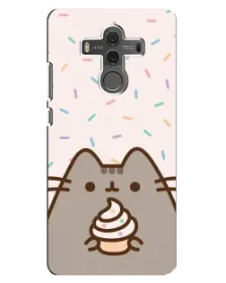 Чохол для Huawei Mate 10 з картинкою «Пушин з кексом»