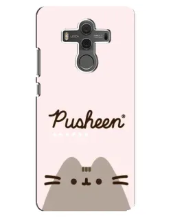 Чохол для Huawei Mate 10 з картинкою «Pusheen логотип»