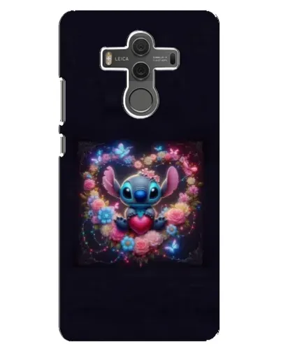 Чехол для Huawei Mate 10 с картинкой «Stitch в цветах»