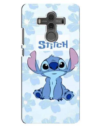 Чехол для Huawei Mate 10 с картинкой «Stitch среди цветов»