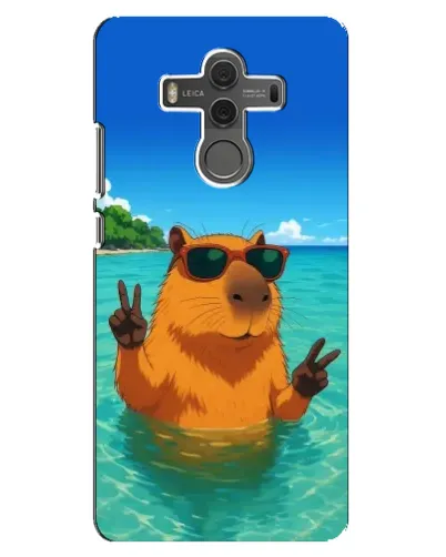 Чехол для Huawei Mate 10 с картинкой «Морская капибара» Чехол для Huawei Mate 10 с картинкой «Морская капибара»