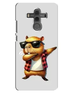 Чехол для Huawei Mate 10 с картинкой «Капибара рэпер даб»