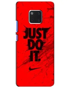 Чехол для Huawei Mate 20 Pro (LYA-L09, LYA-L29) с картинкой «Nike Just Do It»