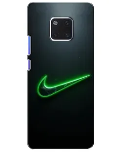 Чехол для Huawei Mate 20 Pro (LYA-L09, LYA-L29) с картинкой «Неоновый контур Nike» Чехол для Huawei Mate 20 Pro (LYA-L09, LYA-L29) с картинкой «Неоновый контур Nike»