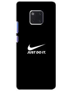 Чехол для Huawei Mate 20 Pro (LYA-L09, LYA-L29) с картинкой «Минимализм от Nike» Чехол для Huawei Mate 20 Pro (LYA-L09, LYA-L29) с картинкой «Минимализм от Nike»
