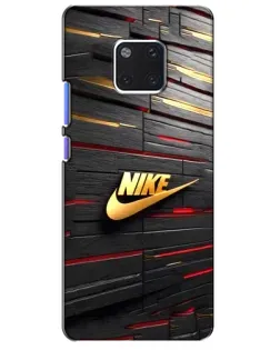Чехол для Huawei Mate 20 Pro (LYA-L09, LYA-L29) с картинкой «Золотой Nike на металле» Чехол для Huawei Mate 20 Pro (LYA-L09, LYA-L29) с картинкой «Золотой Nike на металле»