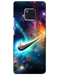 Чехол для Huawei Mate 20 Pro (LYA-L09, LYA-L29) с картинкой «Космический Nike Swoosh» Чехол для Huawei Mate 20 Pro (LYA-L09, LYA-L29) с картинкой «Космический Nike Swoosh»
