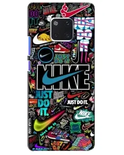Чехол для Huawei Mate 20 Pro (LYA-L09, LYA-L29) с картинкой «Яркий коллаж Nike» Чехол для Huawei Mate 20 Pro (LYA-L09, LYA-L29) с картинкой «Яркий коллаж Nike»