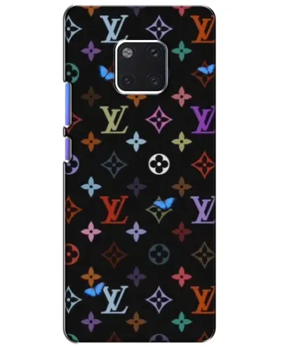 Чехол для Huawei Mate 20 Pro (LYA-L09, LYA-L29) с картинкой «Цветная монограмма LV» Чехол для Huawei Mate 20 Pro (LYA-L09, LYA-L29) с картинкой «Цветная монограмма LV»