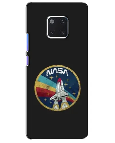 Чехол для Huawei Mate 20 Pro (LYA-L09, LYA-L29) с картинкой «NASA — эмблема миссии»