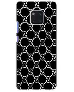 Чохол для Huawei Mate 20 Pro (LYA-L09, LYA-L29) з картинкою «Gucci — сітчастий паттерн»