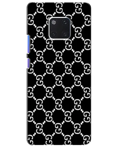Чехол для Huawei Mate 20 Pro (LYA-L09, LYA-L29) с картинкой «Gucci — сетчатый паттерн»