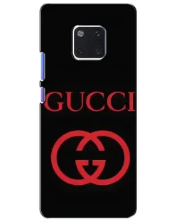 Чохол для Huawei Mate 20 Pro (LYA-L09, LYA-L29) з картинкою «Gucci — червоний логотип»