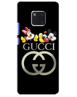 Чохол для Huawei Mate 20 Pro (LYA-L09, LYA-L29) з картинкою «Gucci — герої Disney»