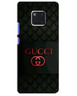 Чохол для Huawei Mate 20 Pro (LYA-L09, LYA-L29) з картинкою «Gucci — стьобаний чорний»