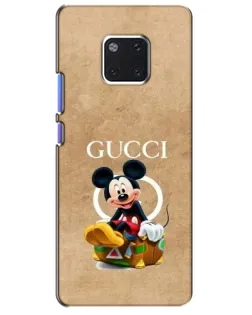 Чохол для Huawei Mate 20 Pro (LYA-L09, LYA-L29) з картинкою «Міккі Маус Gucci — крафт»