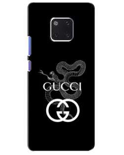Чохол для Huawei Mate 20 Pro (LYA-L09, LYA-L29) з картинкою «Gucci — срібна змія»