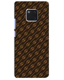 Чохол для Huawei Mate 20 Pro (LYA-L09, LYA-L29) з картинкою «Gucci — золоті діагоналі»