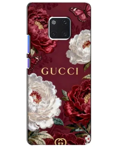 Чехол для Huawei Mate 20 Pro (LYA-L09, LYA-L29) с картинкой «Gucci — бордовые розы» Чехол для Huawei Mate 20 Pro (LYA-L09, LYA-L29) с картинкой «Gucci — бордовые розы»