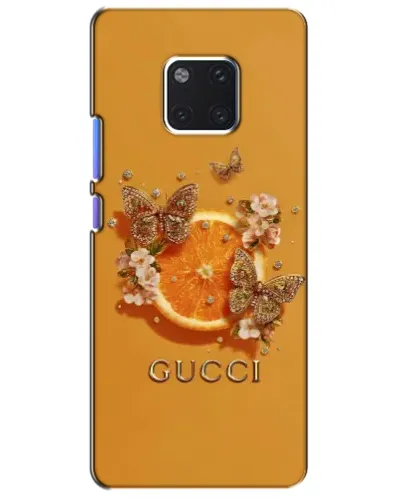 Чехол для Huawei Mate 20 Pro (LYA-L09, LYA-L29) с картинкой «Gucci — золотые бабочки» Чехол для Huawei Mate 20 Pro (LYA-L09, LYA-L29) с картинкой «Gucci — золотые бабочки»
