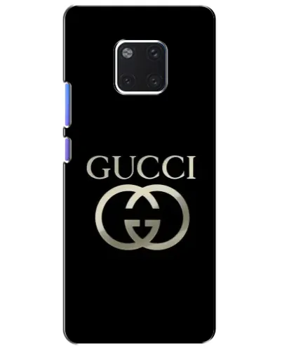 Чехол для Huawei Mate 20 Pro (LYA-L09, LYA-L29) с картинкой «Gucci — золото на черном» Чехол для Huawei Mate 20 Pro (LYA-L09, LYA-L29) с картинкой «Gucci — золото на черном»