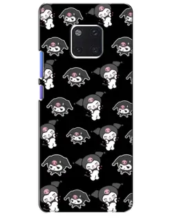 Чохол для Huawei Mate 20 Pro (LYA-L09, LYA-L29) з картинкою «Чорний паттерн Kuromi» Чохол для Huawei Mate 20 Pro (LYA-L09, LYA-L29) з картинкою «Чорний паттерн Kuromi»