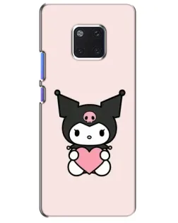 Чохол для Huawei Mate 20 Pro (LYA-L09, LYA-L29) з картинкою «Kuromi та серце» Чохол для Huawei Mate 20 Pro (LYA-L09, LYA-L29) з картинкою «Kuromi та серце»