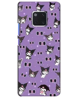 Чохол для Huawei Mate 20 Pro (LYA-L09, LYA-L29) з картинкою «Kuromi — патерн» Чохол для Huawei Mate 20 Pro (LYA-L09, LYA-L29) з картинкою «Kuromi — патерн»