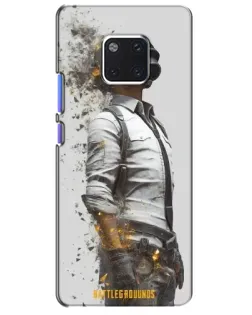 Чохол для Huawei Mate 20 Pro (LYA-L09, LYA-L29) з картинкою «PUBG — боєць у пилу»