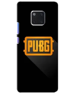 Чохол для Huawei Mate 20 Pro (LYA-L09, LYA-L29) з картинкою «PUBG — рамка лого»