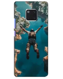 Чохол для Huawei Mate 20 Pro (LYA-L09, LYA-L29) з картинкою «PUBG — вільне падіння»