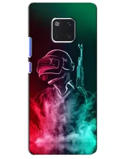 Чохол для Huawei Mate 20 Pro (LYA-L09, LYA-L29) з картинкою «PUBG — вогняний воїн»