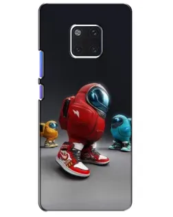 Чехол для Huawei Mate 20 Pro (LYA-L09, LYA-L29) с картинкой «Among Us — 3D стиль»